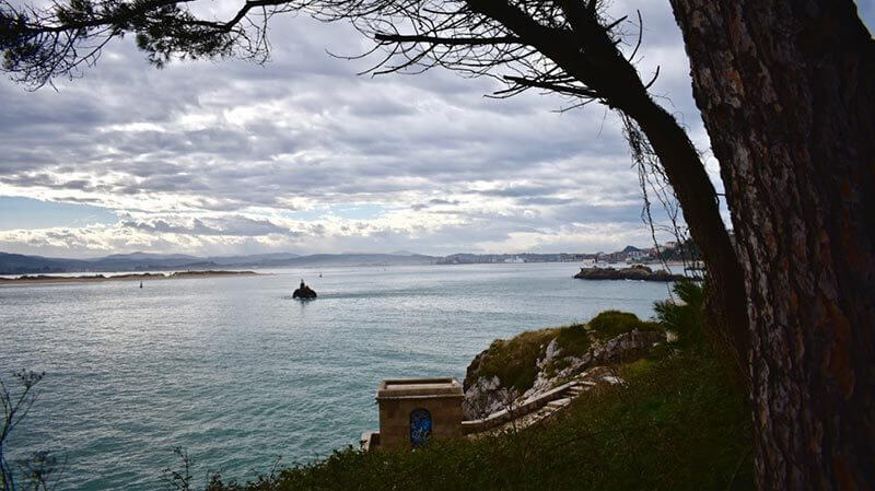 View Over Santander Beach Area