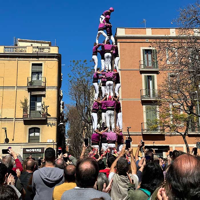 Castellers Human Tower